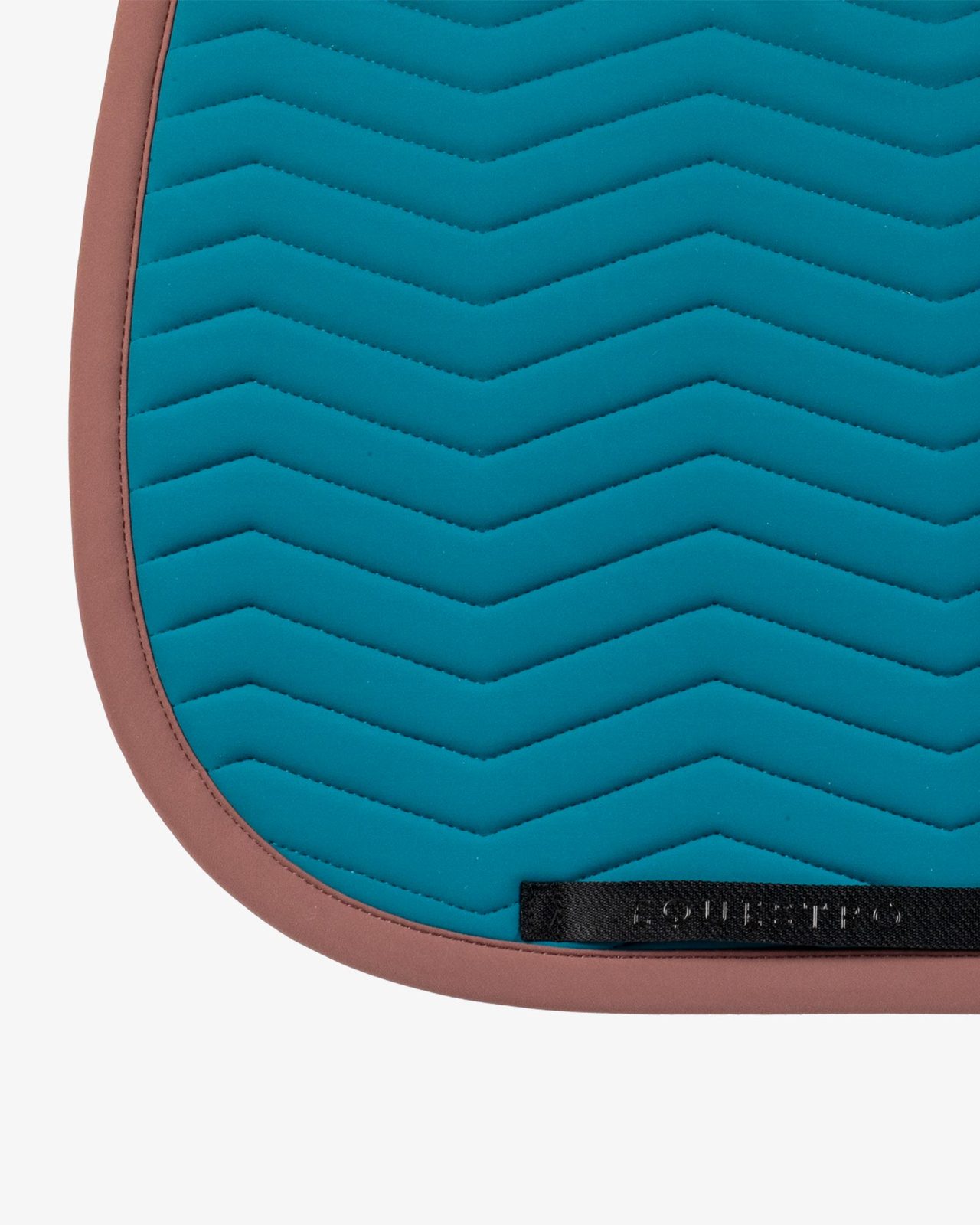 Wave Quilting dressage saddle pad in technical fabric