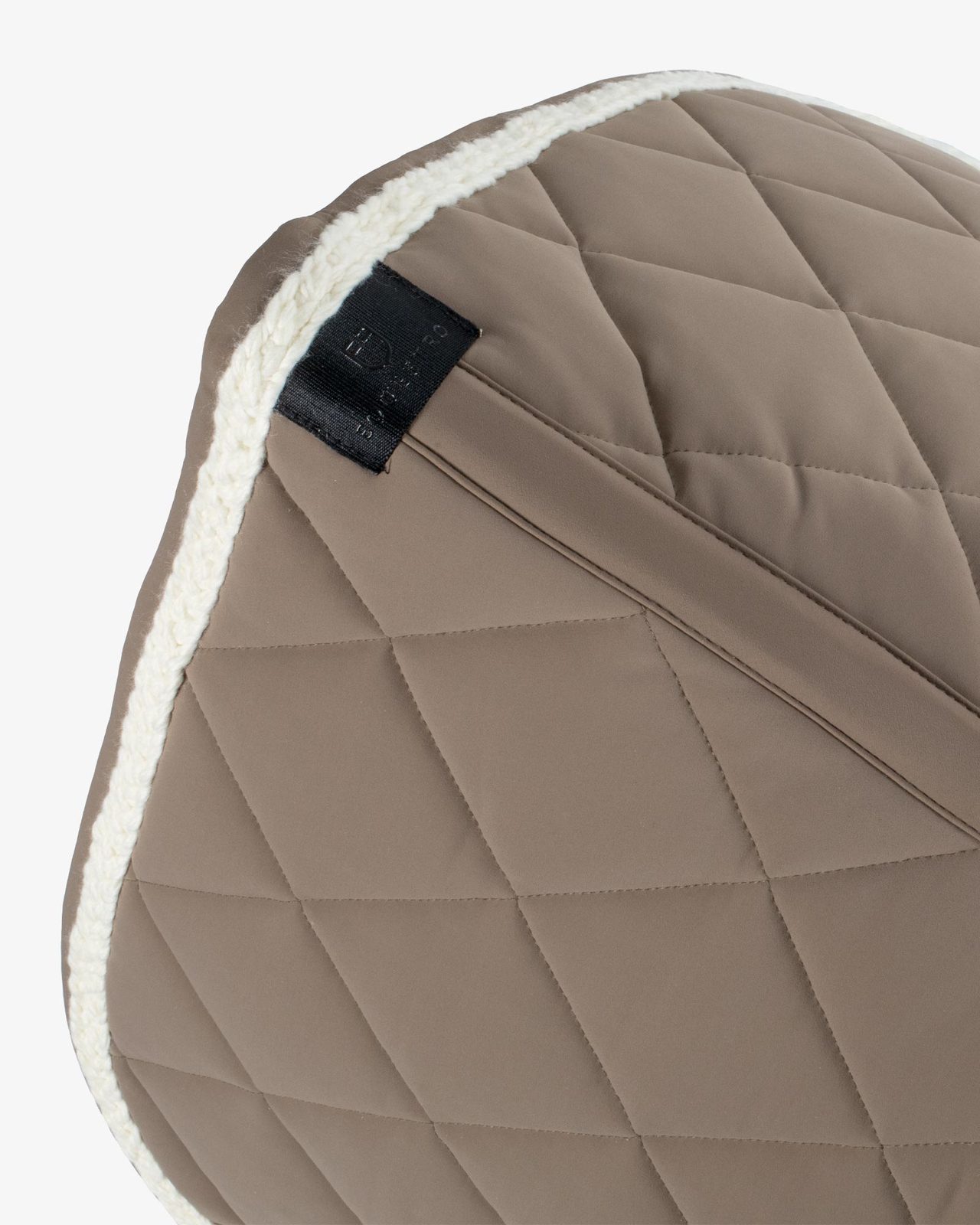 Braided cord dressage saddle pad