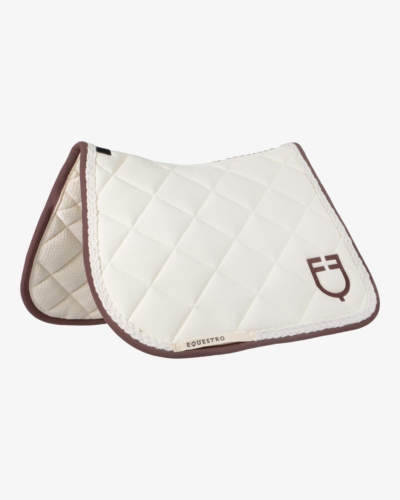 Braided cord jumping saddle pad