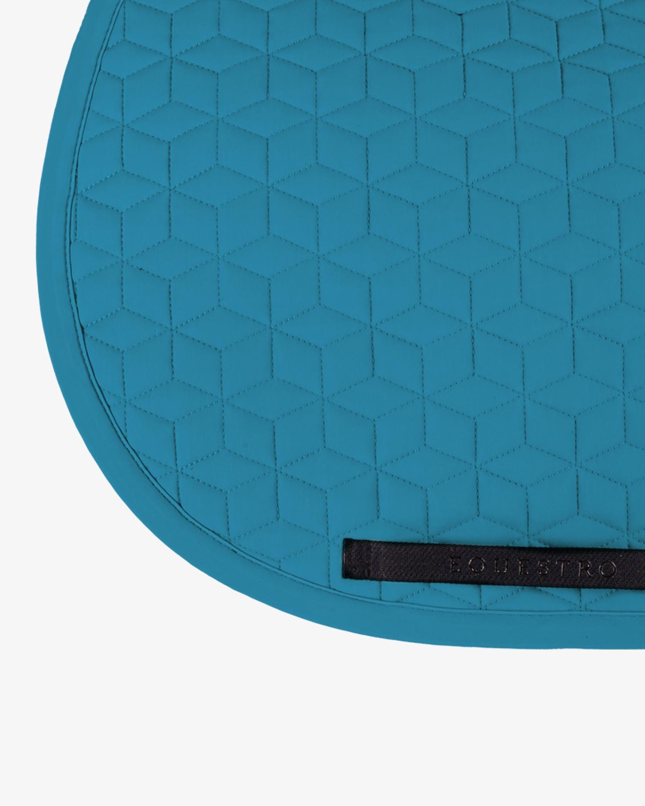 Jumping saddle pad cube quilting