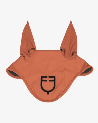 Fly veil stretch technical fabric with logo