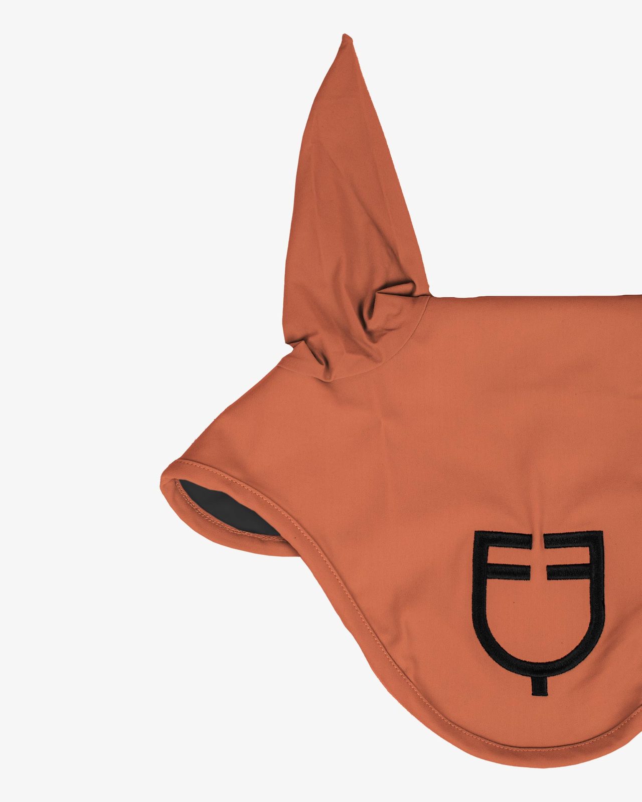 Fly veil stretch technical fabric with logo