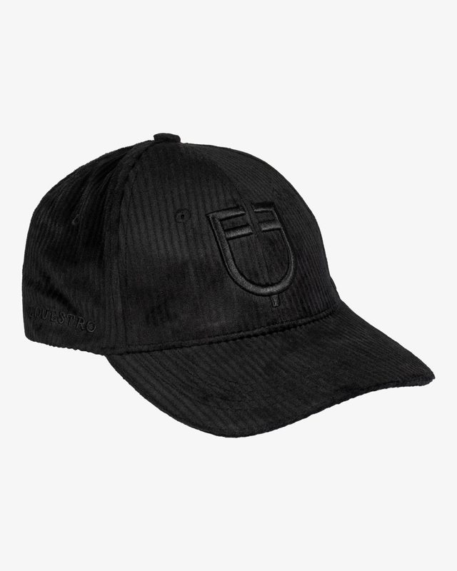 Unisex baseball cap in velvet-like fabric