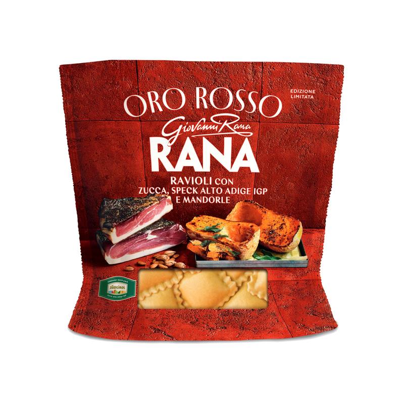 ORO ROSSO Zucca, Speck Alto Adige IGP e Mandorle - 250 g