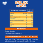 Mellin – Anellini di Mais Biologici Disney Mickey Mouse Confezione da 15g 
