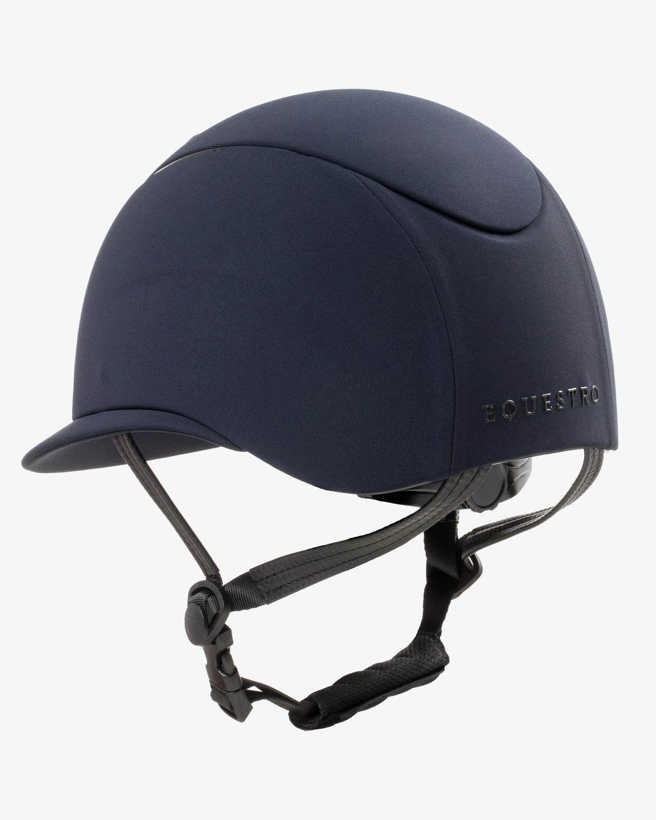 Women's helmet with wide visor and embossed logo homologation EN 1384-2023
