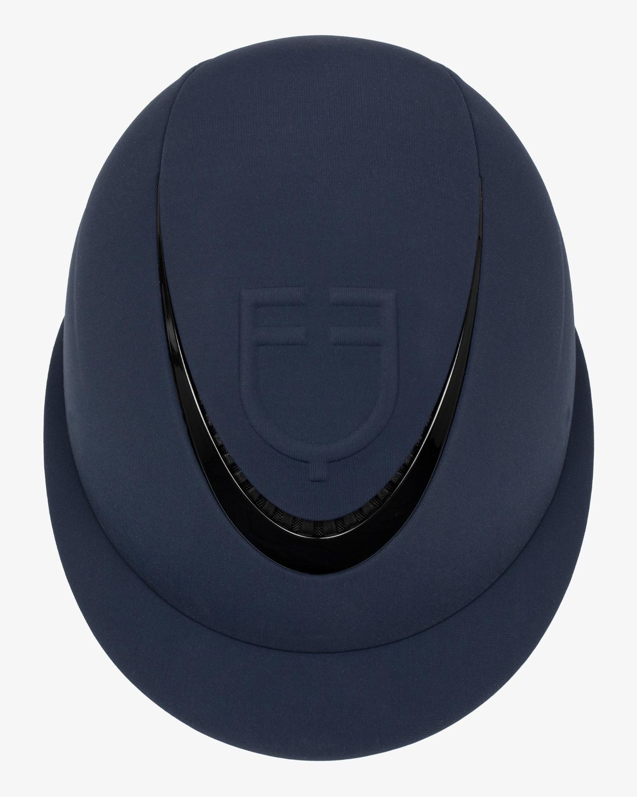Women's helmet with wide visor and embossed logo homologation EN 1384-2023