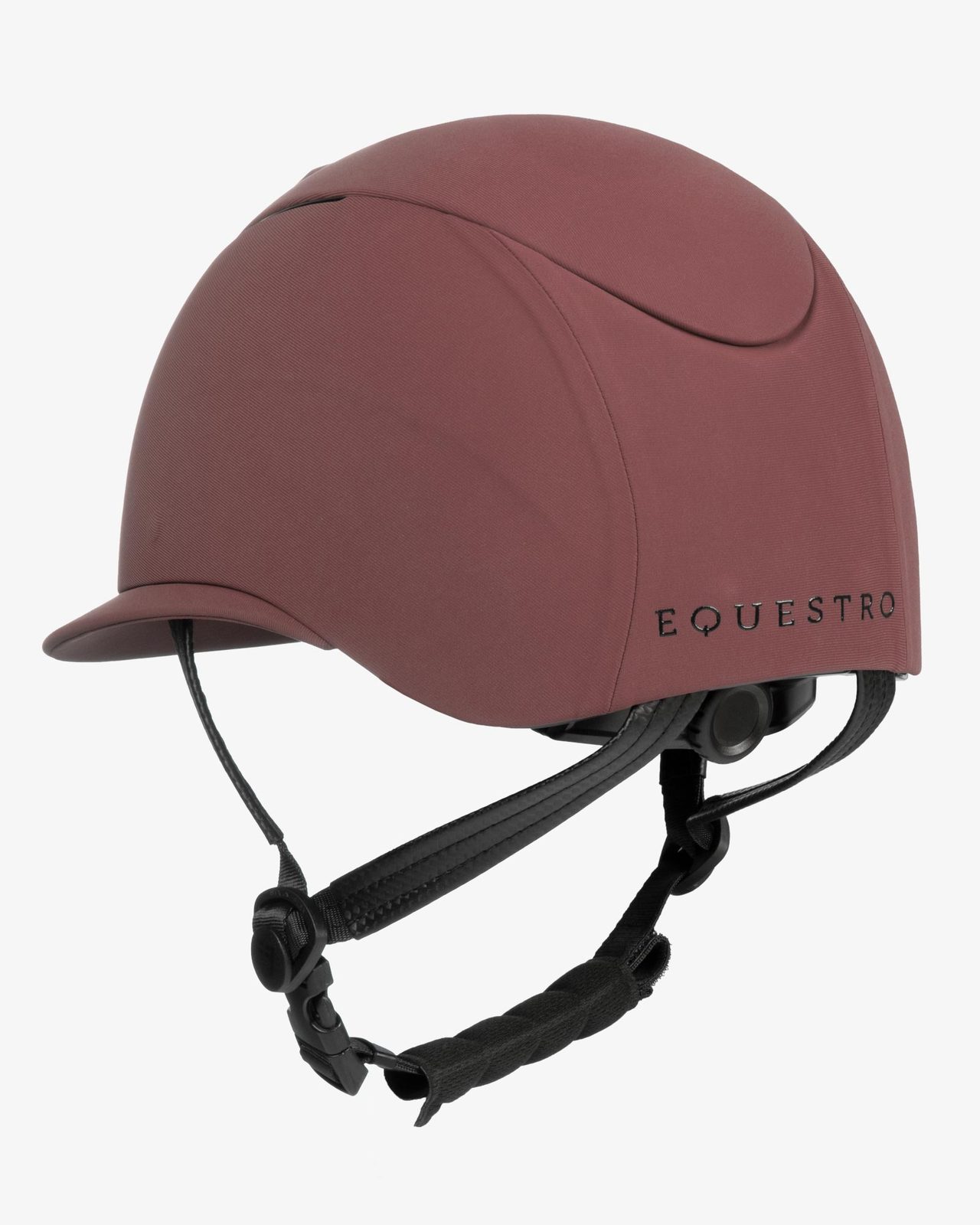 Women's helmet with wide visor and embossed logo homologation EN 1384-2023