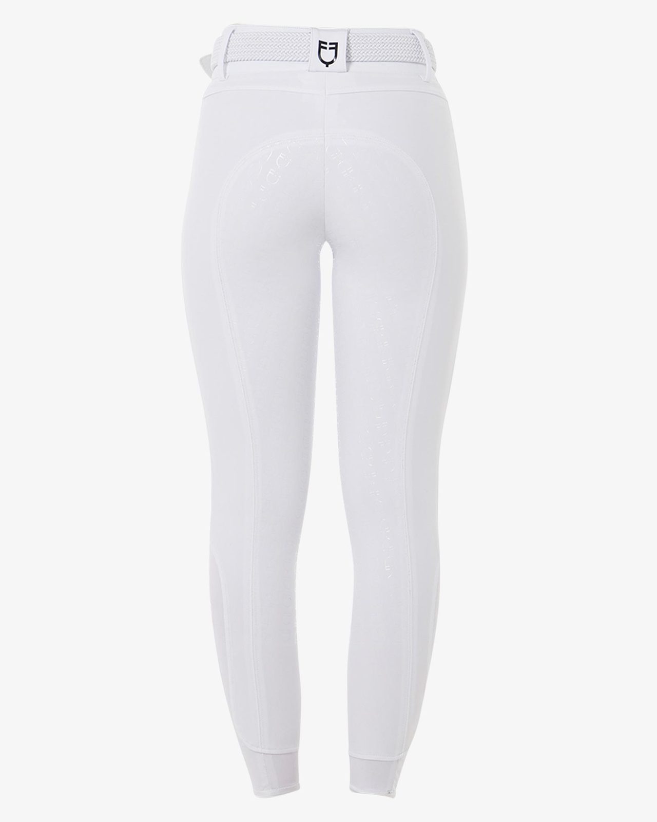 Women's high-waisted knee grip breeches with fleece lining