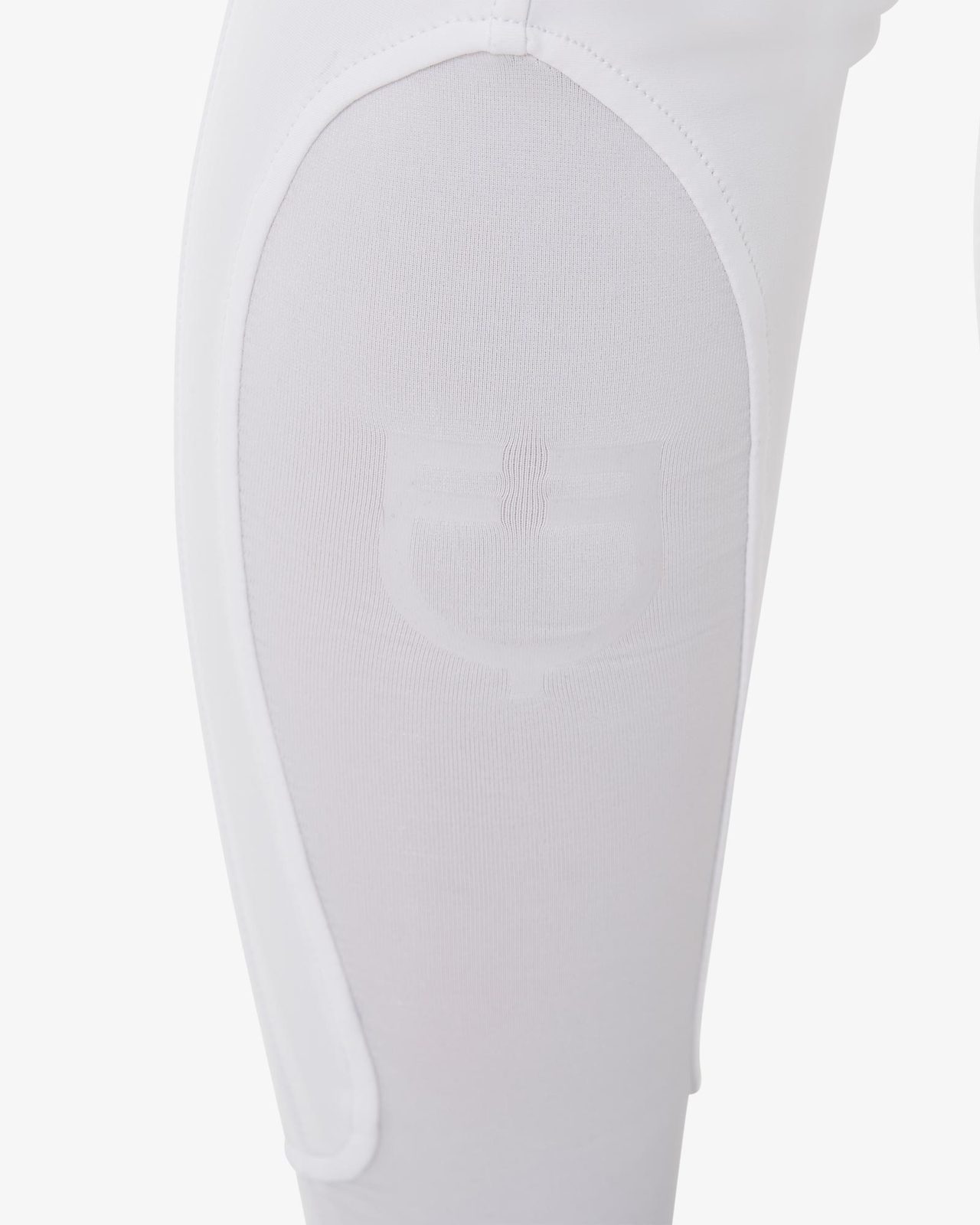 Women's high-waisted knee grip breeches with fleece lining