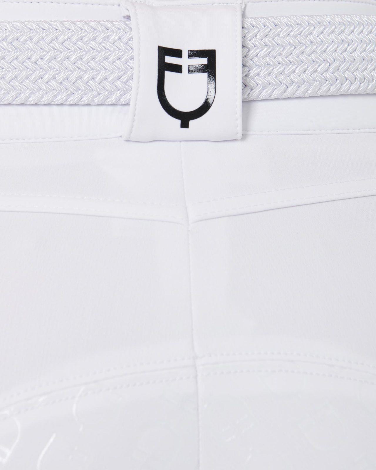 Women's high-waisted knee grip breeches with fleece lining