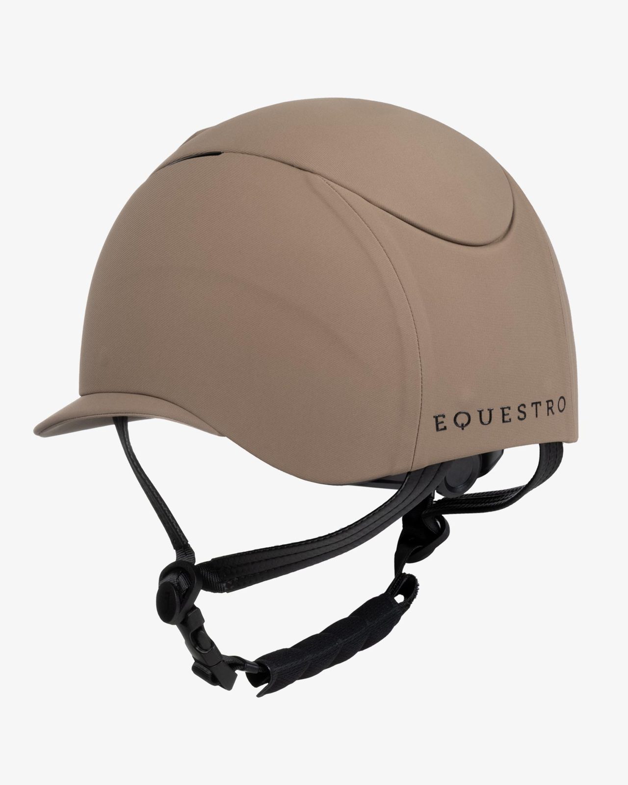 Women's helmet with wide visor and embossed logo homologation EN 1384-2023