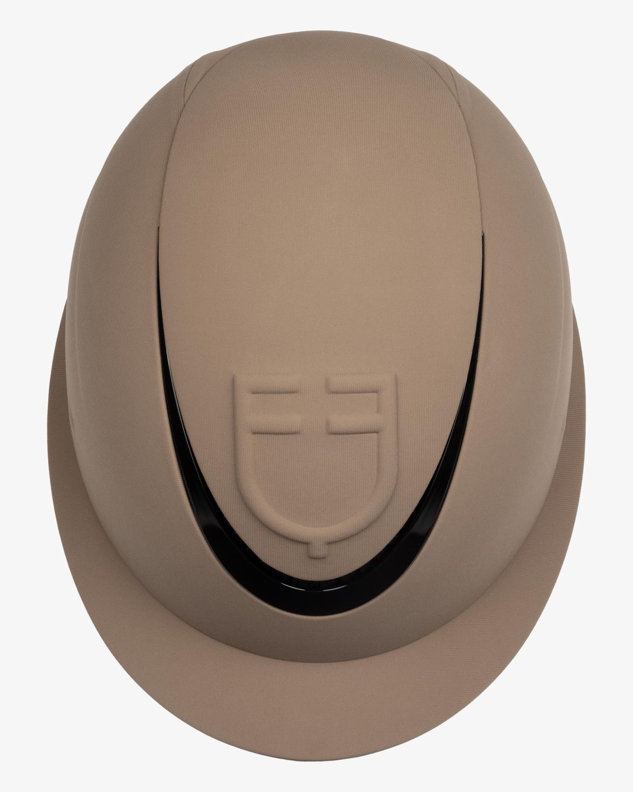 Women's helmet with wide visor and embossed logo homologation EN 1384-2023