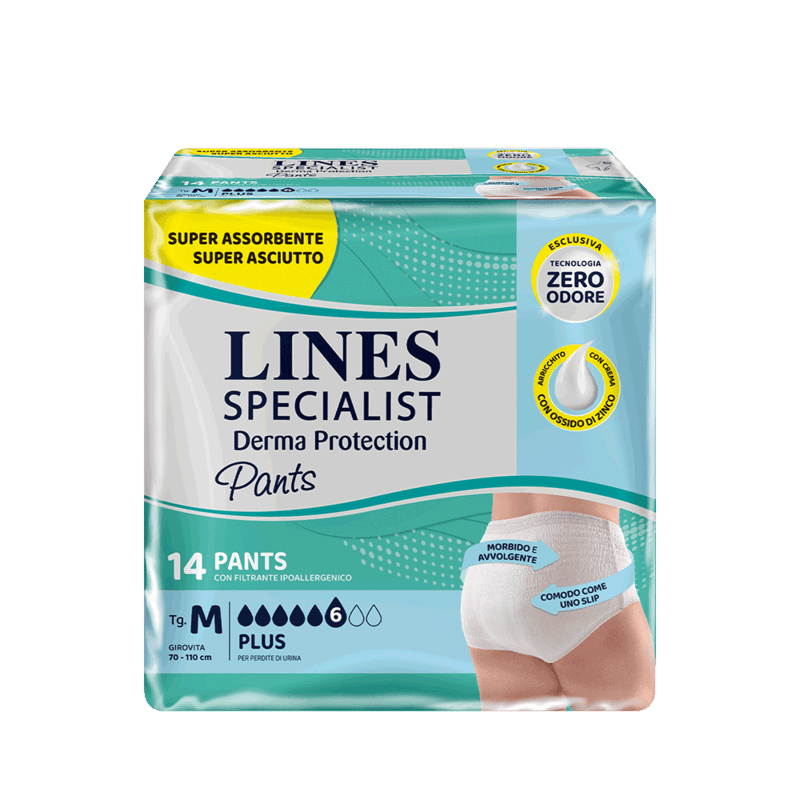 Mutandine Pants Derma Protection Plus Unisex – 14 Pezzi Mutandine Pants Derma Protection Unisex Plus