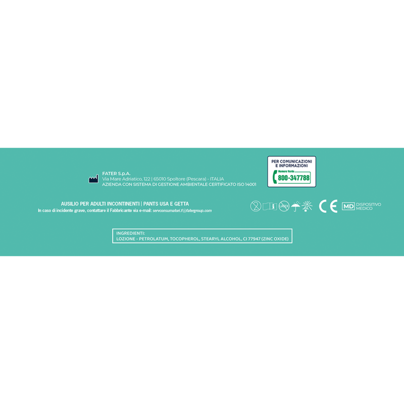Mutandine Pants Derma Protection Unisex Plus