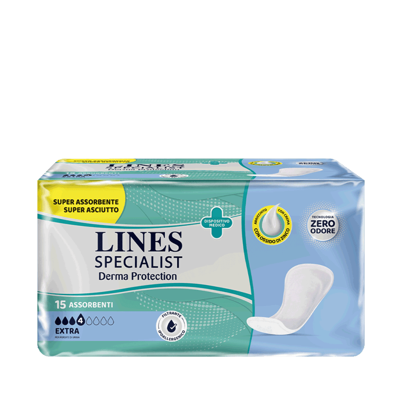 Assorbenti Sagomati Derma Protection Unisex Extra
