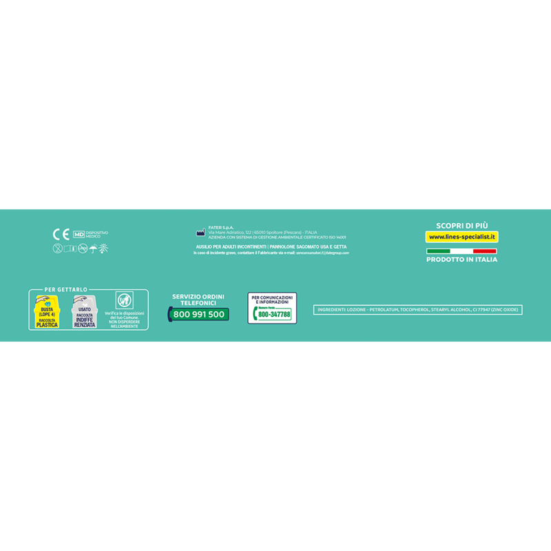 Pannoloni Sagomati Derma Protection Unisex Super+