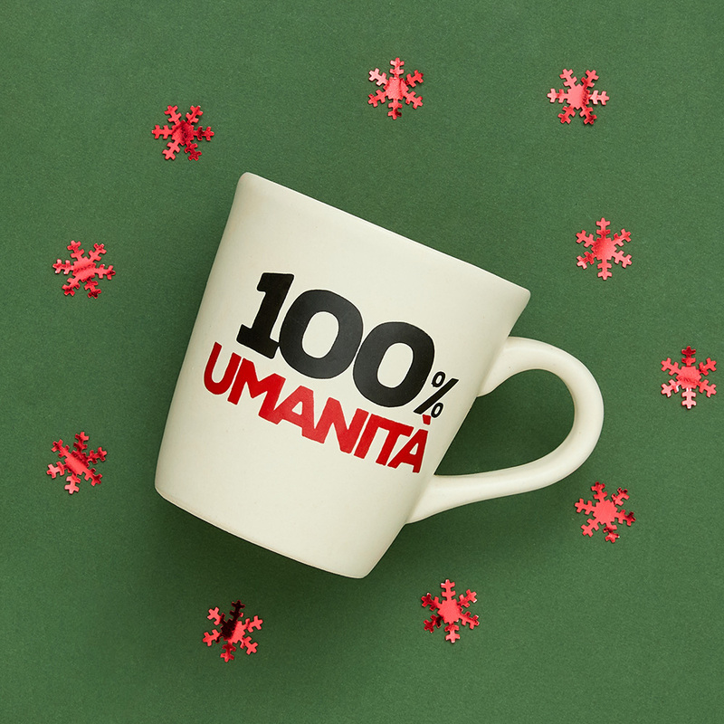 Tazza solidale 100% Umanità