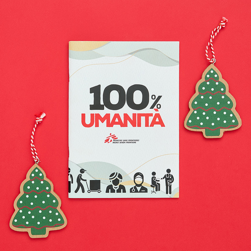 Quaderno A5 MSF 100% Umanità