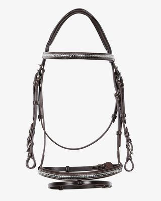 Testiera inglese in cuoio clincher NEW