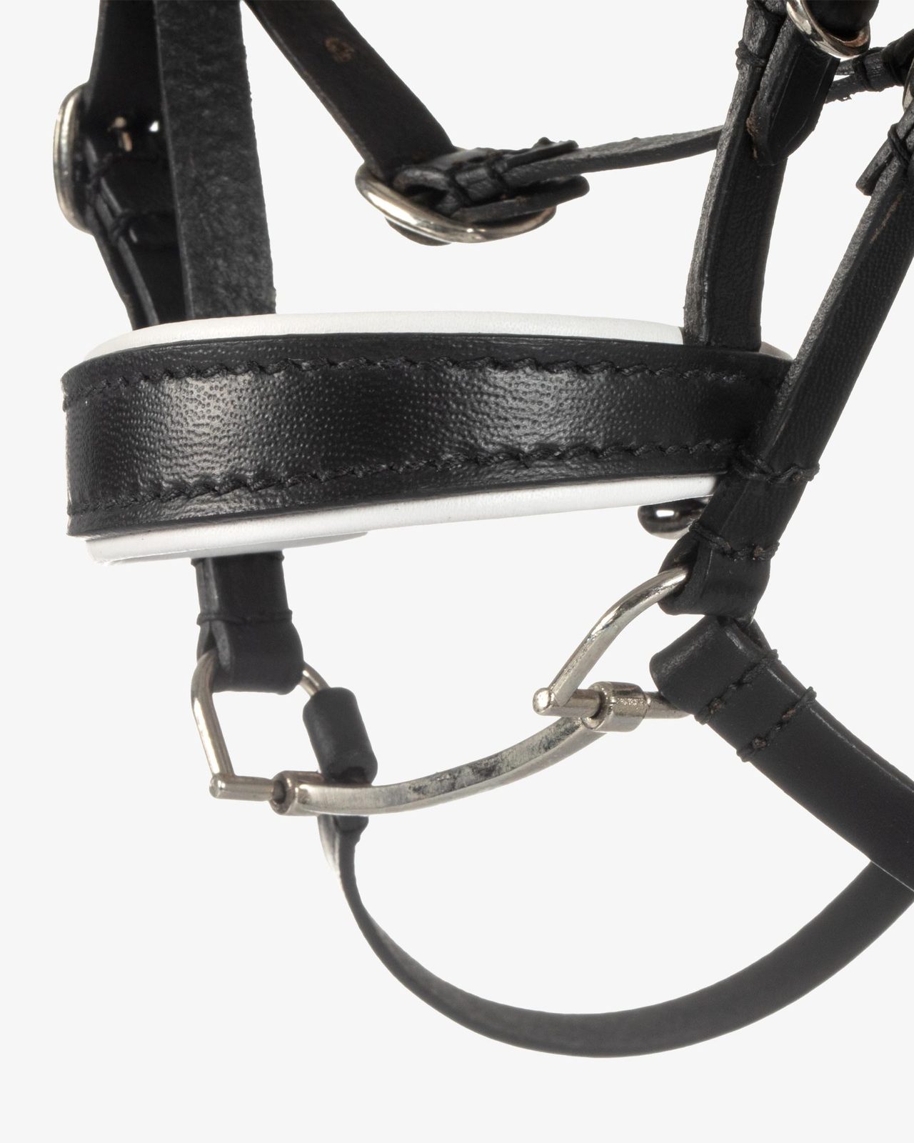 Briglia per Toy horse cuoio e strass
