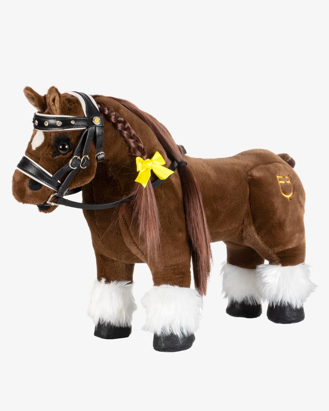 Briglia per Toy horse cuoio e strass