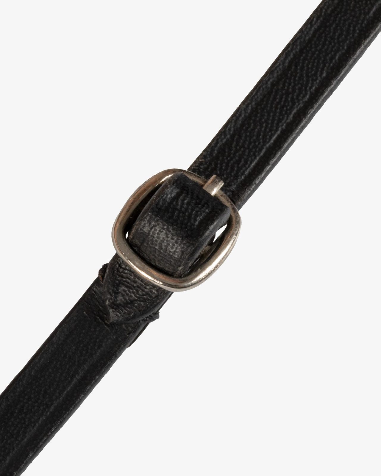 Shiny leather bridle for hobby horse