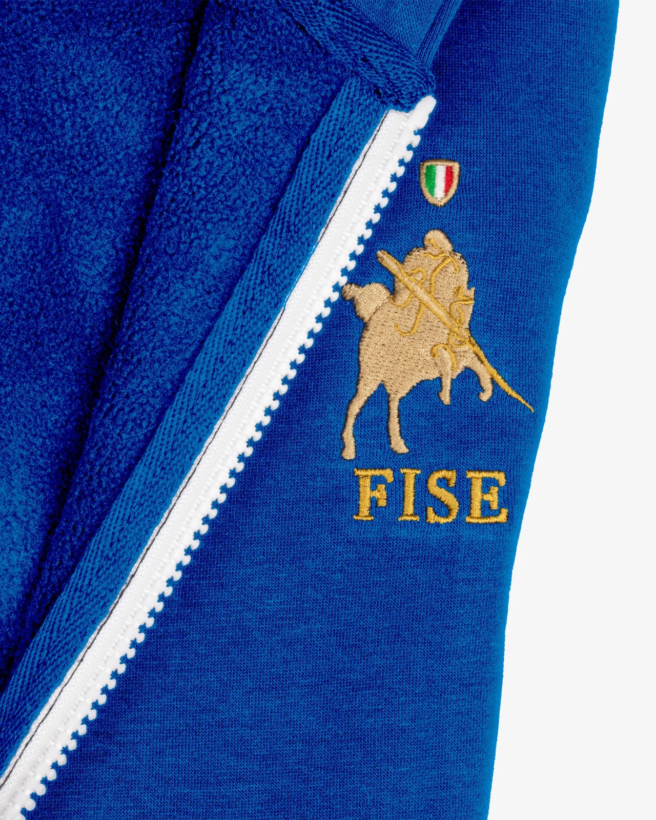 Men's fleece hoodie Equestro X FISE