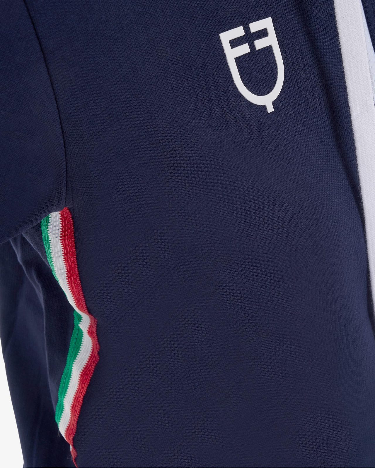 Felpa donna in pile con cappuccio Equestro X FISE