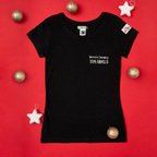 T-shirt donna nera Senza Etichette