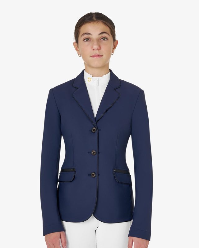 Girls' competition jacket in technical fabric