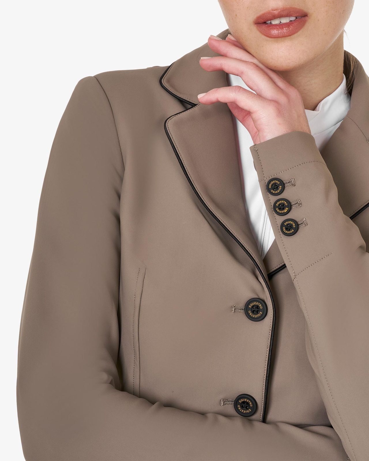 Women's competition jacket in technical fabric