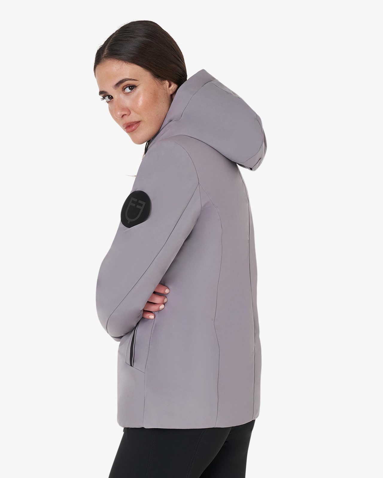 Down jacket water and wind repellent