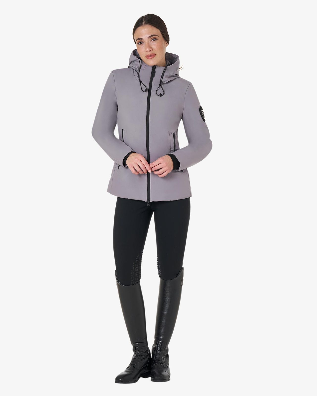 Down jacket water and wind repellent