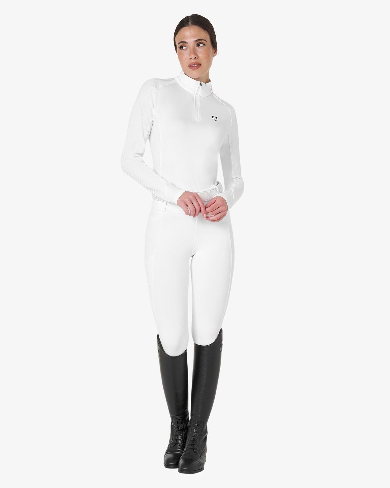 Base layer donna slim fit manica lunga