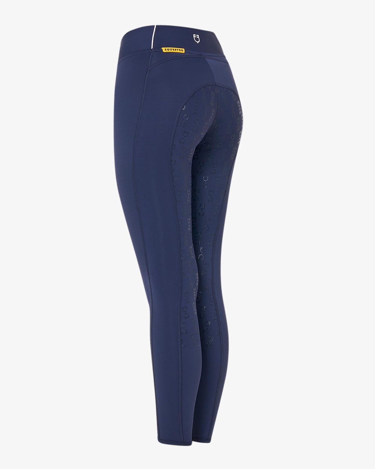 Leggins bambina slim fit grip con logo