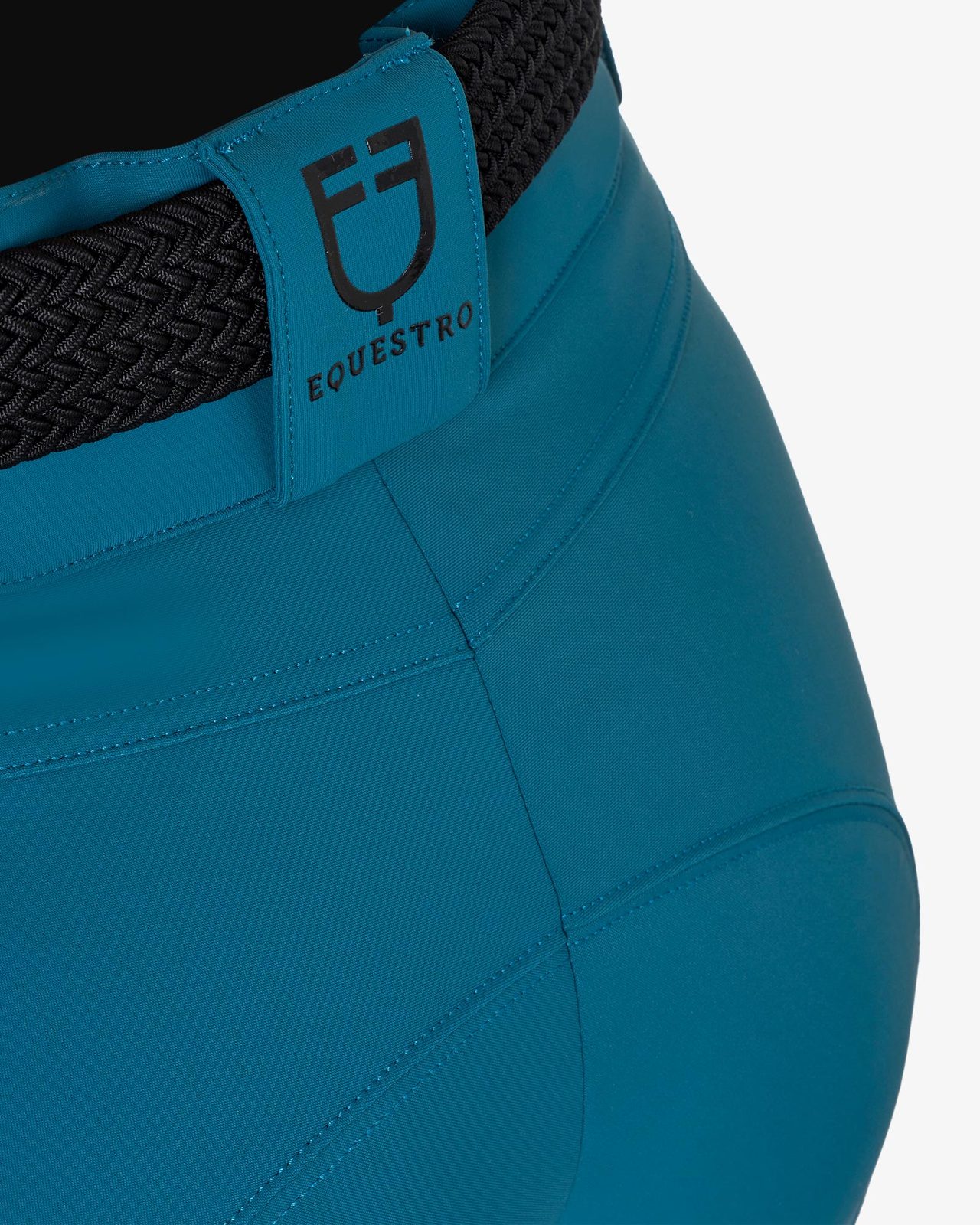 Pantaloni donna a vita alta con grip ginocchio