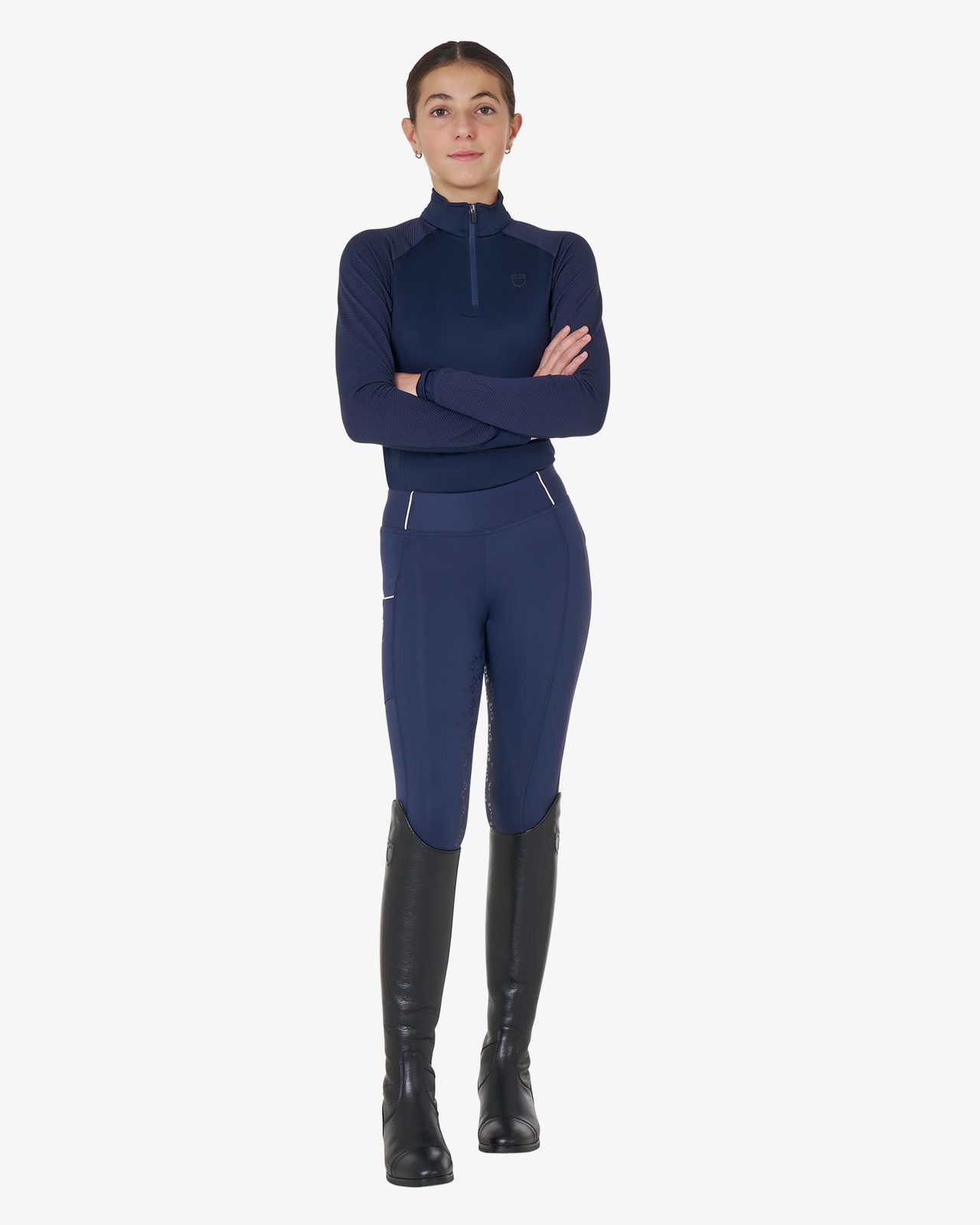 Kids' unisex base layer in technical fabric