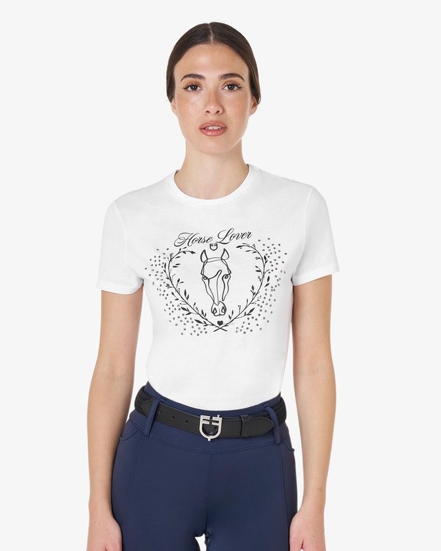 Women's Wild Heart cotton T-shirt