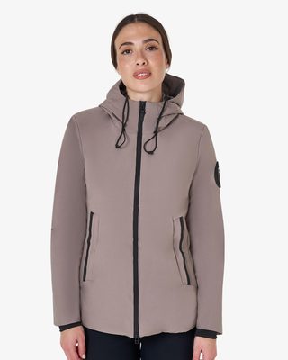 Down jacket water and wind repellent