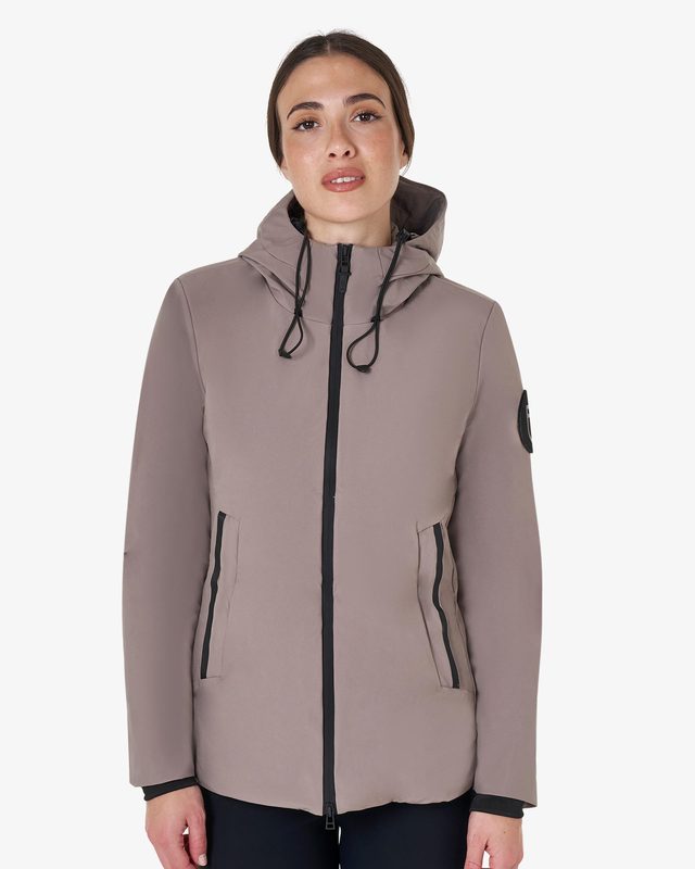 Down jacket water and wind repellent