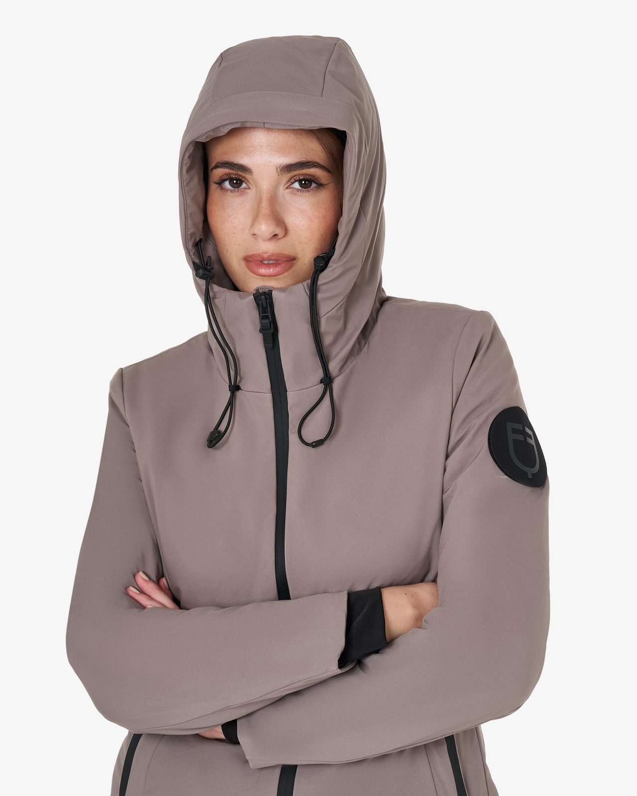 Down jacket water and wind repellent