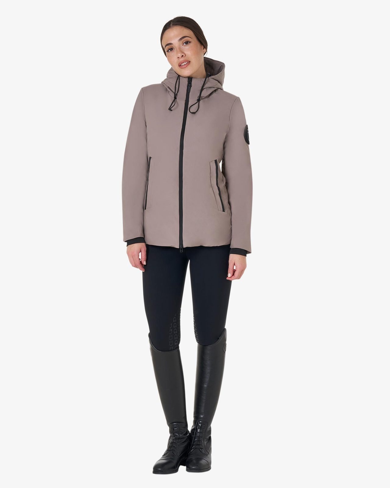 Down jacket water and wind repellent