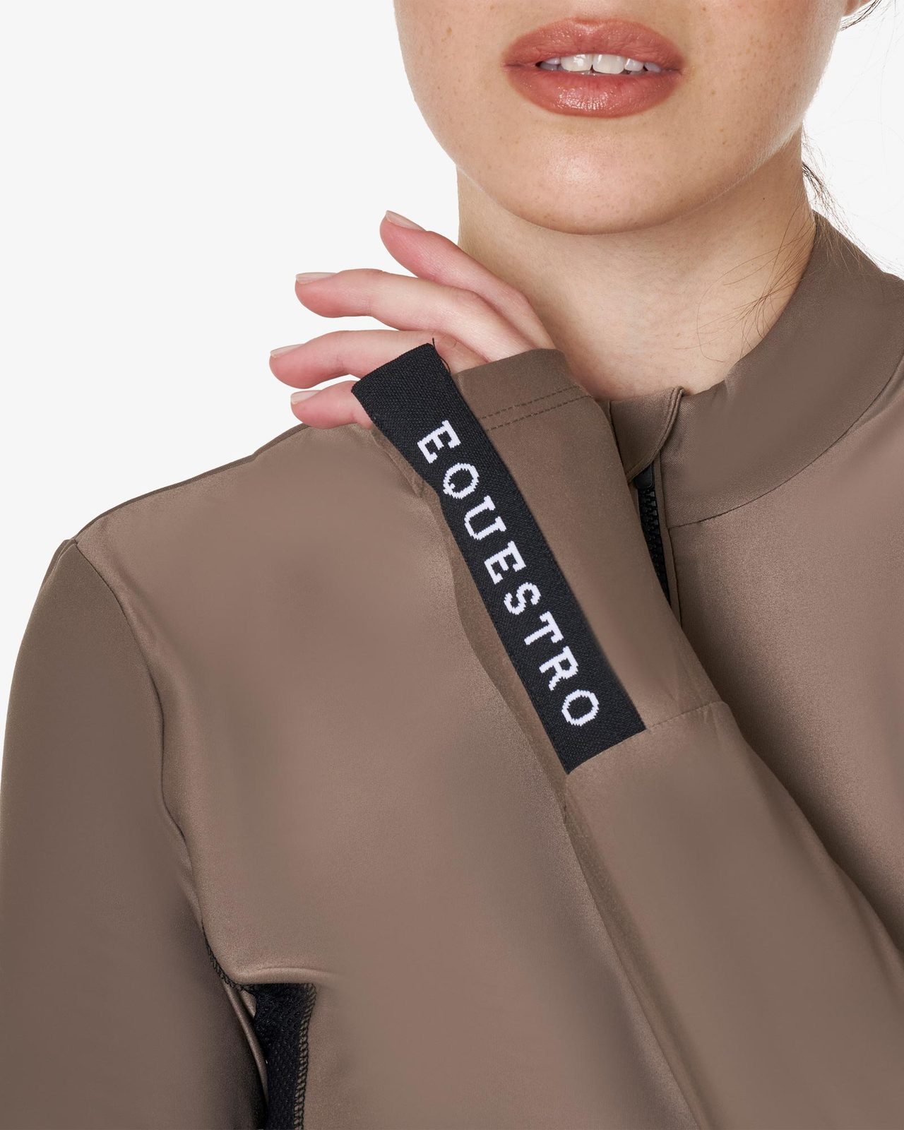 Polo tecnica donna da allenamento manica lunga