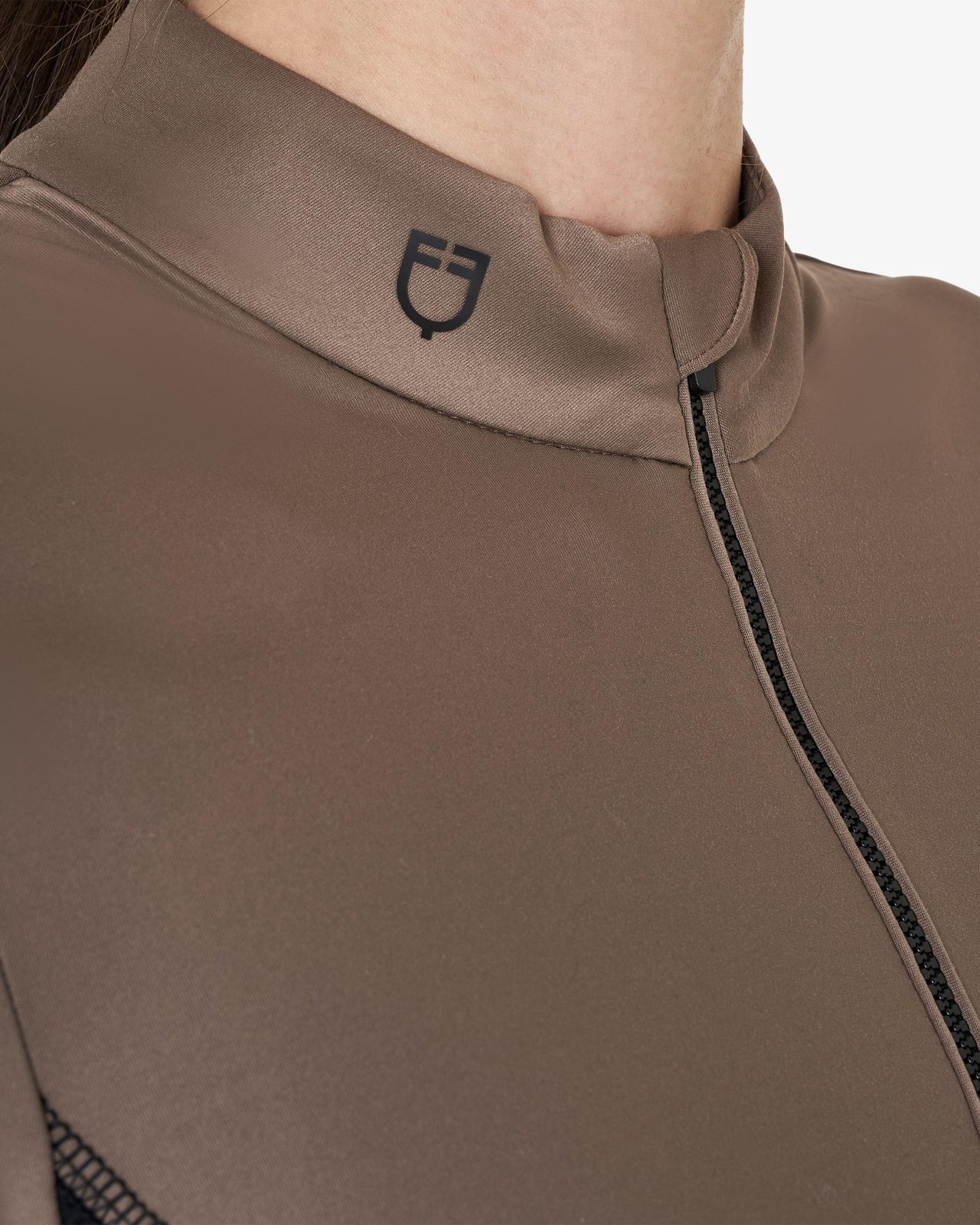 Polo tecnica donna da allenamento manica lunga