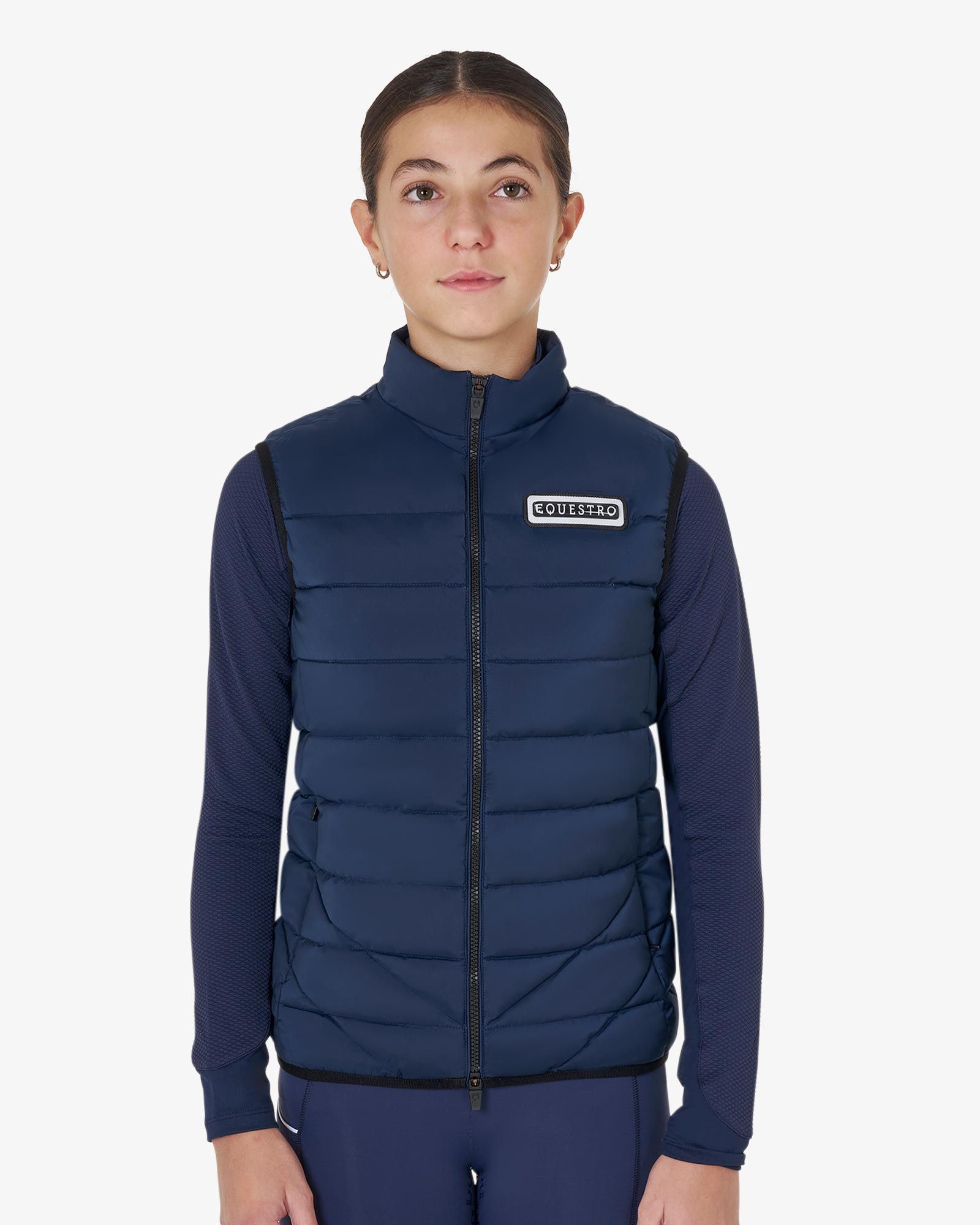 Girls' technical nylon vest