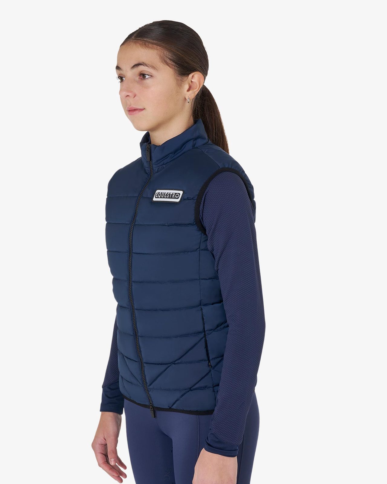 Girls' technical nylon vest