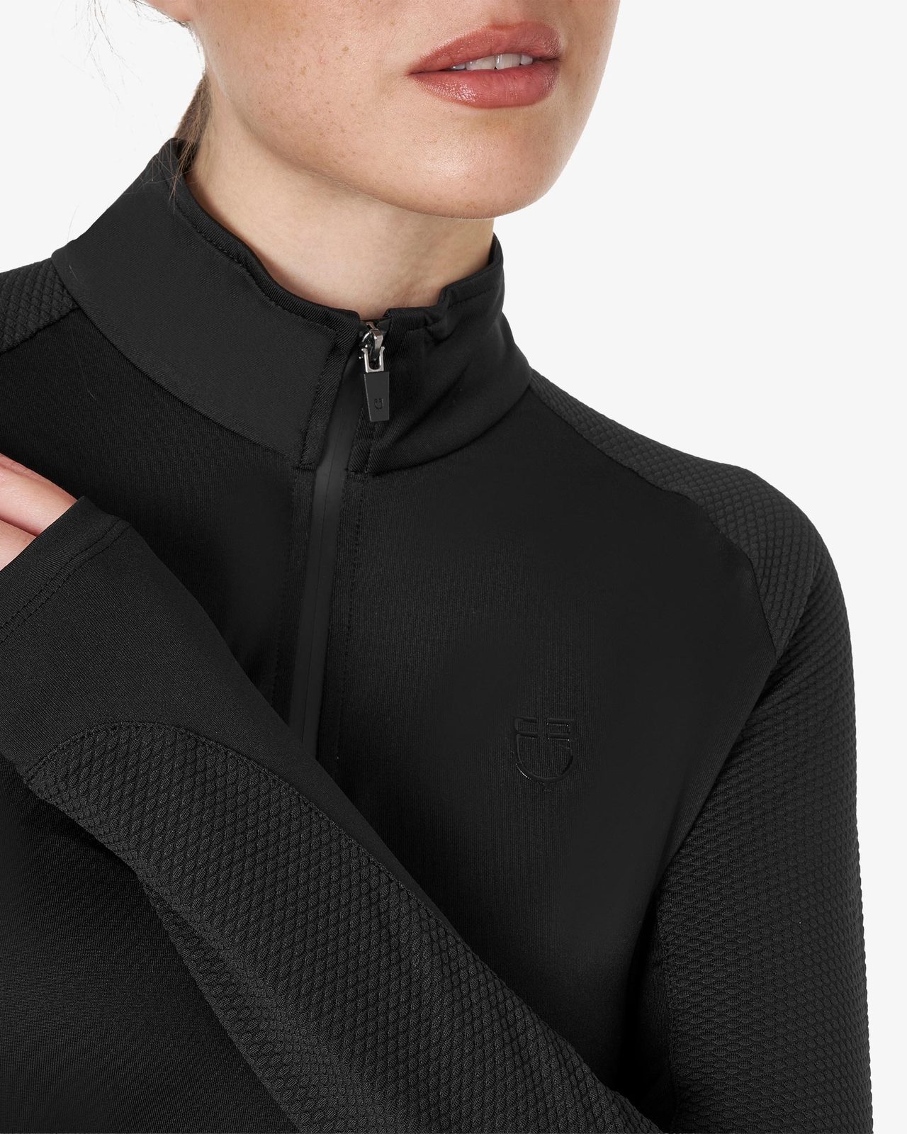 Women's slim fit long sleeve base layer