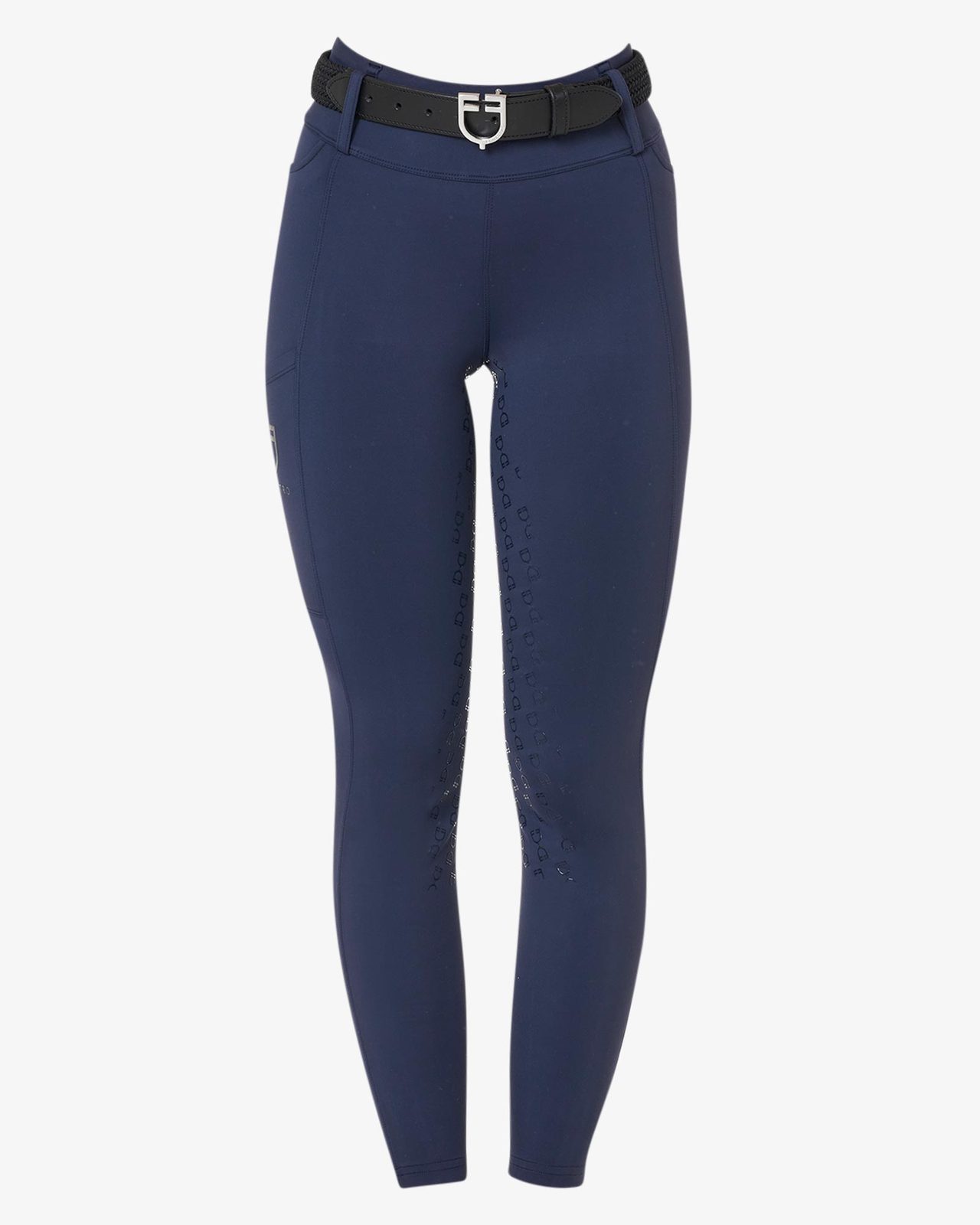 Leggings donna a vita alta con passanti
