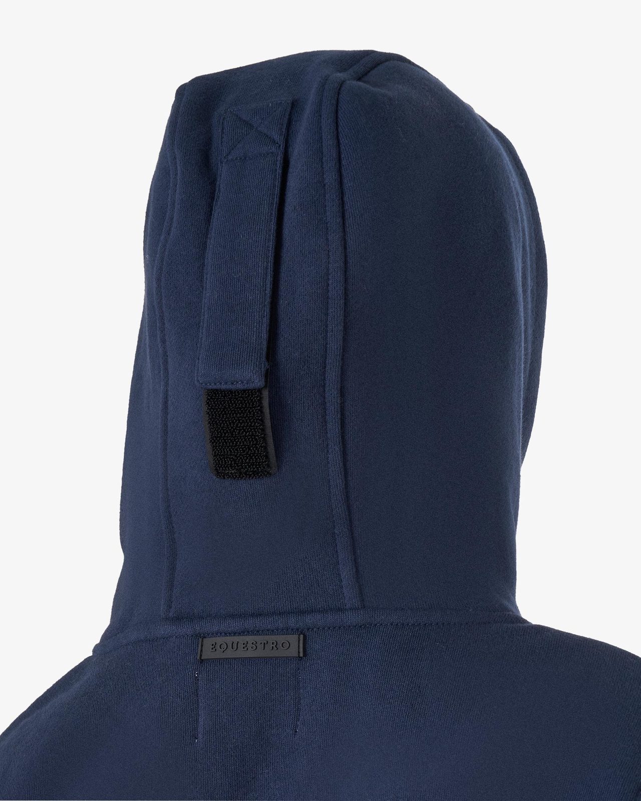 Felpa bambina EQ bicolore con zip frontale